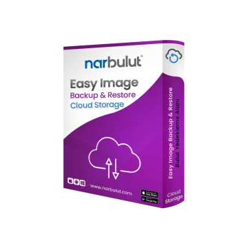 Narbulut Easy Image Backup Cloud Storage ürün kutusu